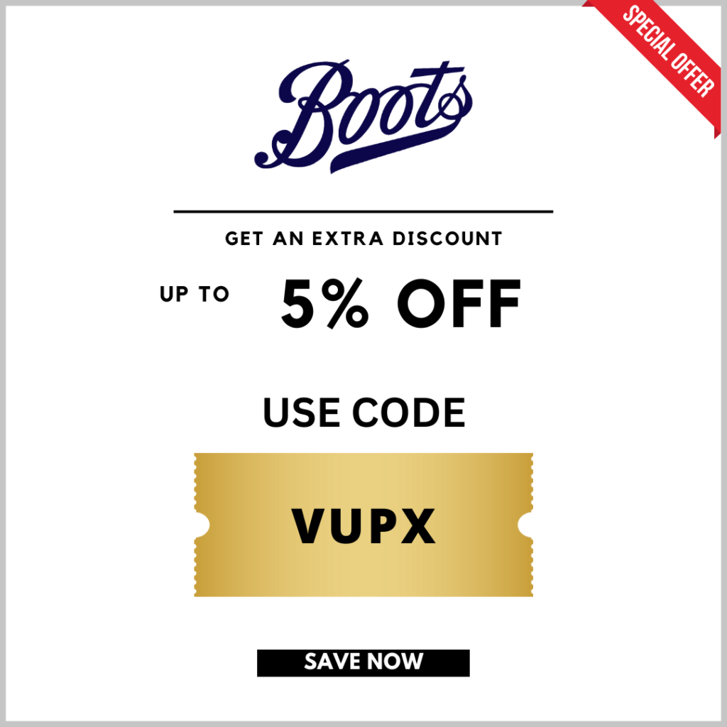 Boots Discount Code 15% Off !!