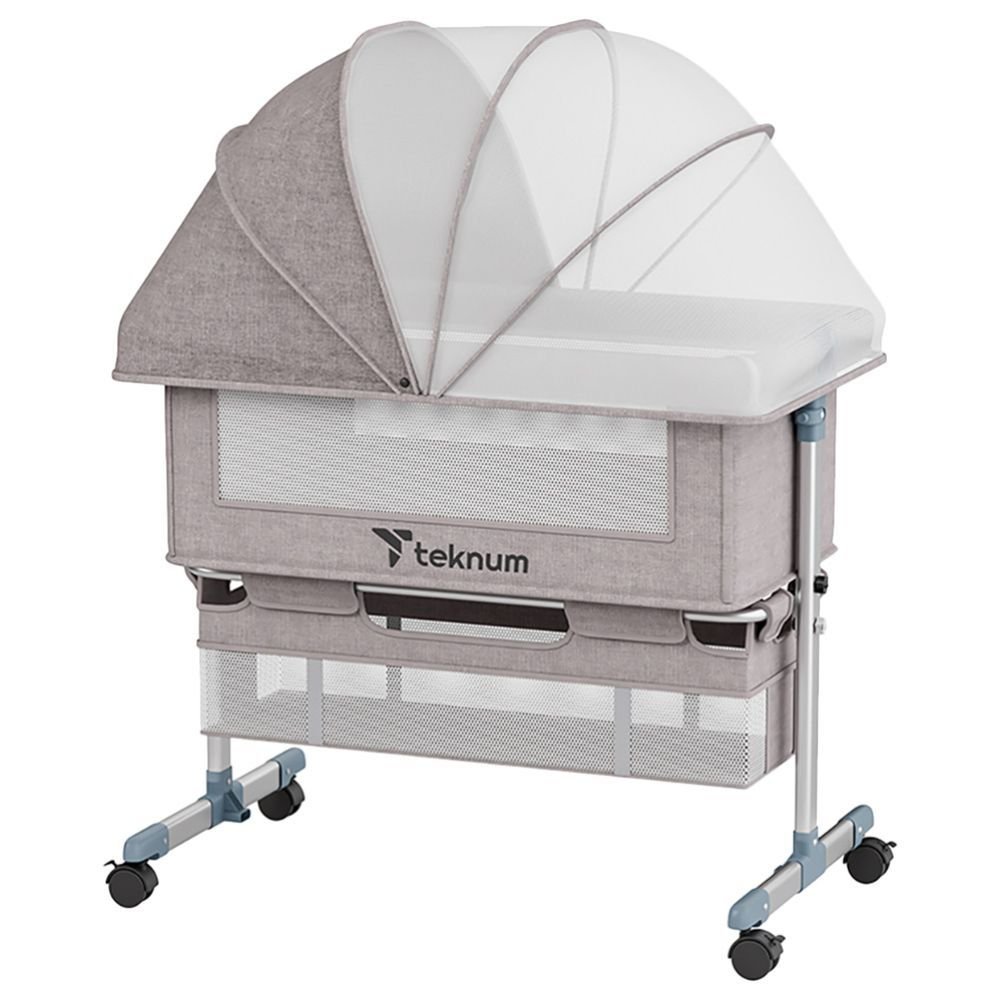 Teknum - Bedside Crib - Ivory
Mumzworld