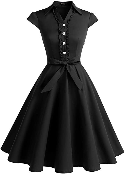 Wedtrend Women's 1950s Retro Rockabilly Dress ​