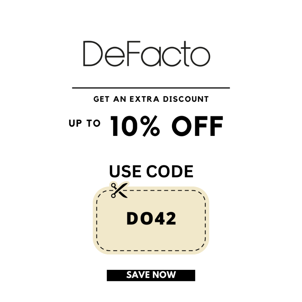 DeFacto Discount Codes + Extra 10% Off Discount