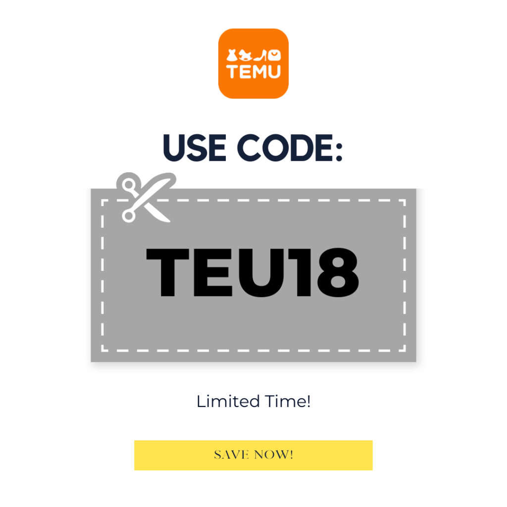 كود تيمو Temu code
Temu Online Shopping: Quality Products, Unbeatable Prices