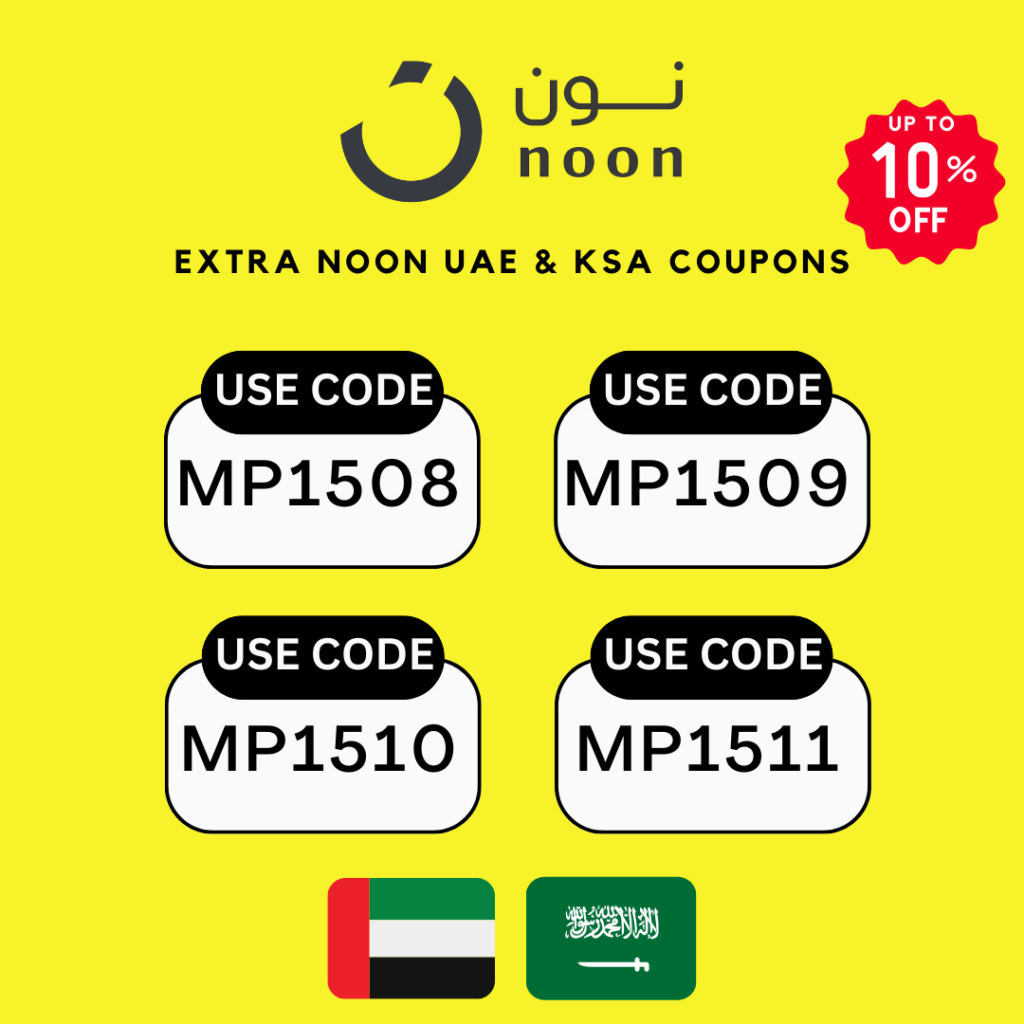 Exclusive Noon Codes for UAE & KSA – Save Big Today!